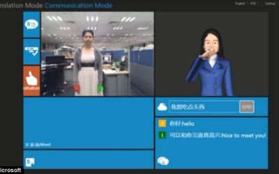 Kinect ii ajuta pe surdomuti sa-si traduca semnele in text