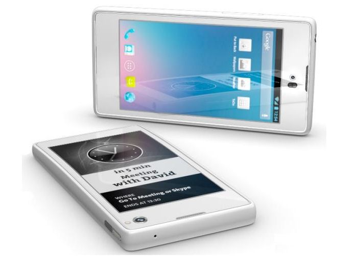 Yotaphone Telefonul Cu Display Pe Ambele Parti Se Lanseaza Pana La Craciun