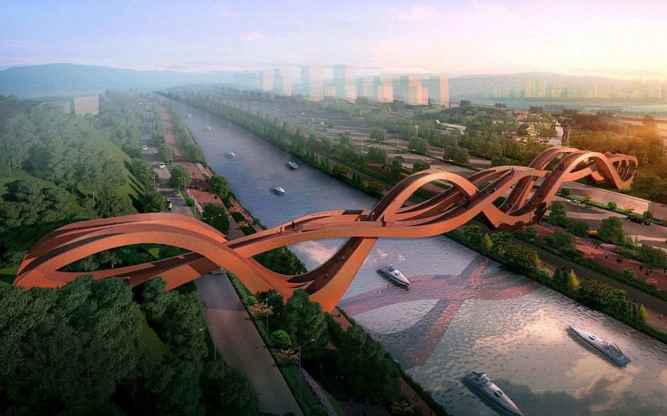 Podul Inspirat Dintr Un Vechi Nod Chinezesc