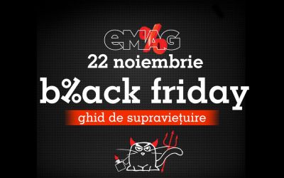 GHID DE SUPRAVIETUIRE pentru BLACK FRIDAY. Cum iti obtii produsul dorit pe 22 noiembrie