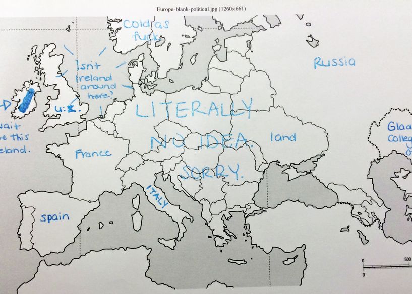 Americanii Rugati Sa Denumeasca Tarile Europei Ce Au Scris In Dreptul Romaniei