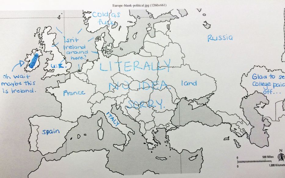 Americanii Rugati Sa Denumeasca Tarile Europei Ce Au Scris In Dreptul Romaniei