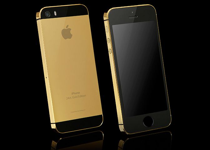 Cum arata iPhone-ul 5S din aur de 24 karate. Costa aproape 4000 de dolari Cum Arata Iphone Ul 5s Din Aur De 24 Karate Costa Aproape 4000 De Dolari