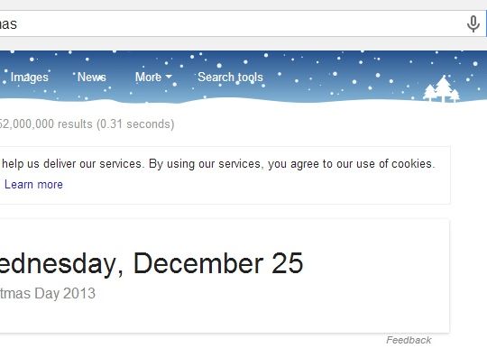 Cadou De Craciun De La Google Ce Se Intampla Daca Scrii Christmas Pe Google
