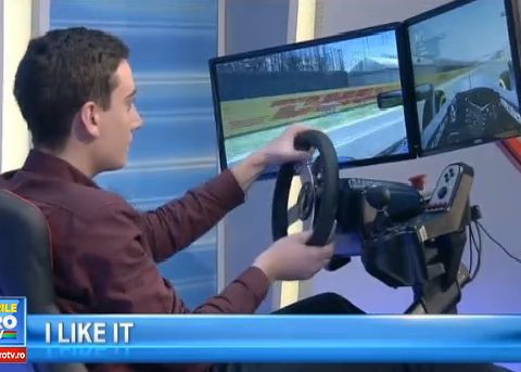 Doi Romani Au Pus Pe Roate Un Simulator Auto Cu Cele Mai Tari Senzatii Pentru Pasionatii De Curse