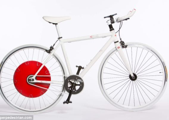 Cea mai practica bicicleta: inmagazineaza energia din pedalare pentru a o elibera cand utilizatorul ei a obosit VIDEO Cea Mai Practica Bicicleta Inmagazineaza Energia Din Pedalare Pentru A O Elibera Cand Utilizatorul Ei