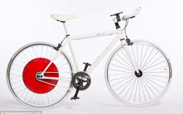 Cea mai practica bicicleta: inmagazineaza energia din pedalare pentru a o elibera cand utilizatorul ei a obosit VIDEO Cea Mai Practica Bicicleta Inmagazineaza Energia Din Pedalare Pentru A O Elibera Cand Utilizatorul Ei