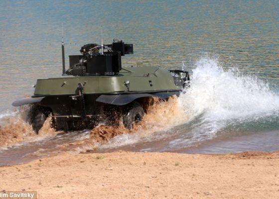 Rusia Testeaza O Serie De Roboti Pentru Teatrele De Operatiuni