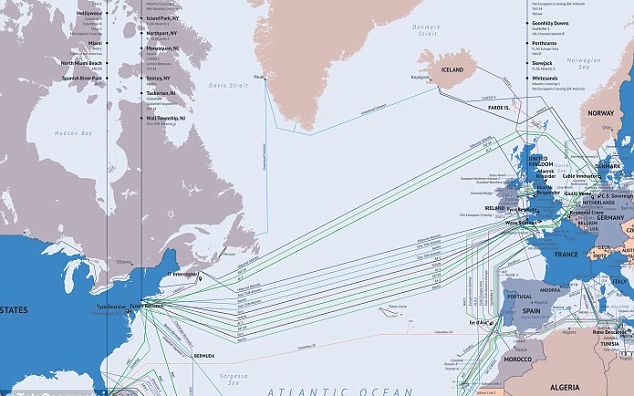 Sistemul Nervos Al Pamantului Consta Intr O Retea De Cabluri Subacvatice Care Sustin Traficul De Internet