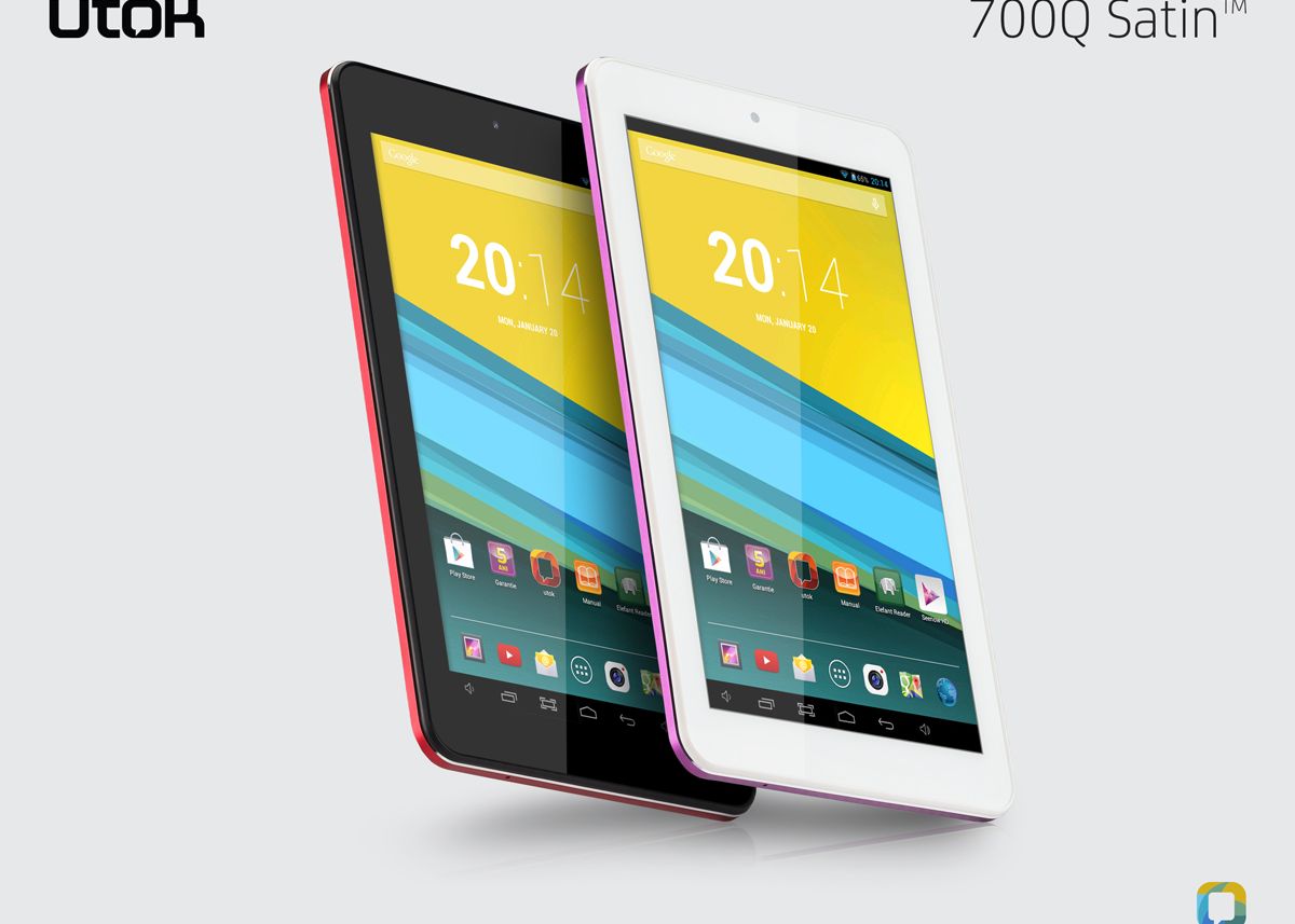 Utok 700q Satin O Tableta Colorata De 7 Inch Cu 5 Ani Garantie