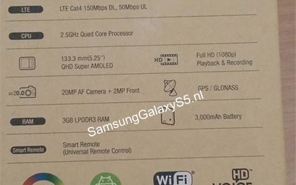 Samsung Galaxy S5 Ce Artificii Si Ce Specificatii Va Avea Telefonul Samsung Posteaza O Imagine