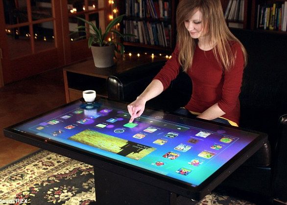 Ideum, masuta de cafea cu touchscreen Ideum Masuta De Cafea Cu Touchscreen