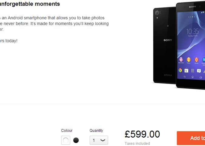 Sony Xperia Z2 Pret Destul De Mare Cat Va Costa Noul Smartphone