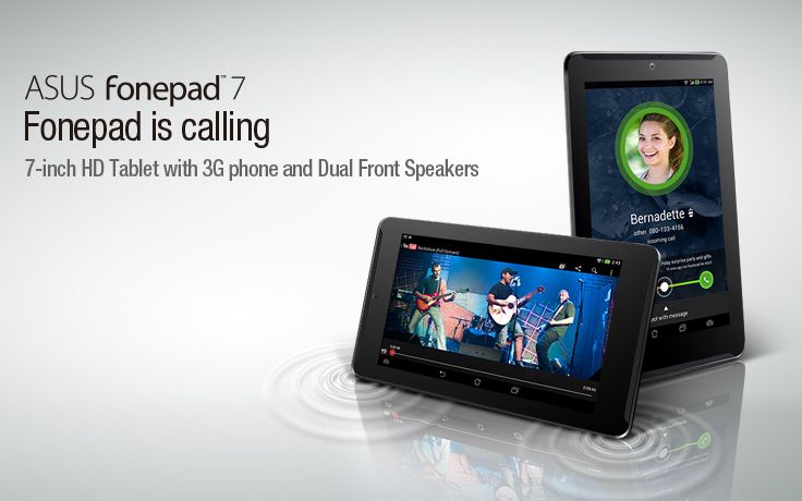 Asus Fonepad 7 Si Fonepad 7 Lte Tablete Lansate La Barcelona