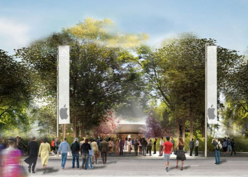 Secretele Noului Sediu Apple Foto