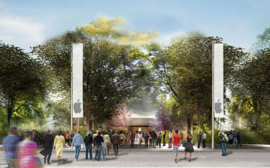 Secretele Noului Sediu Apple Foto