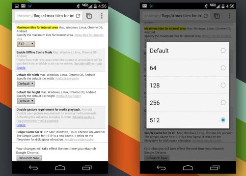 Mareste viteza browserului Chrome pe Android cu o setare simpla Mareste Viteza Browserului Chrome Pe Android Cu O Setare Simpla