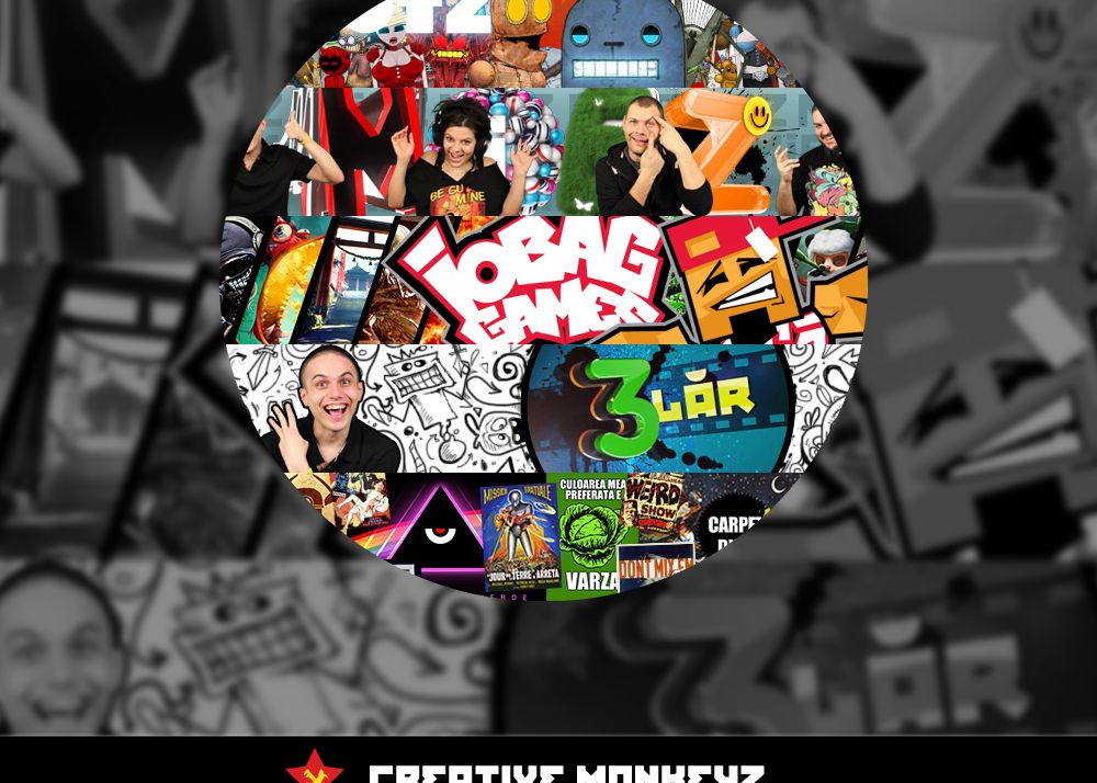 Creative Monkeyz, creatorii RObotzi, vin la East European Comic Con Creative Monkeyz Creatorii Robotzi Vin La East European Comic Con