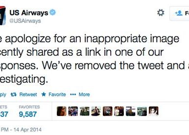 Mesajul Indecent Primit Pe Twitter De Un Clinet Nefericit De La Us Airways