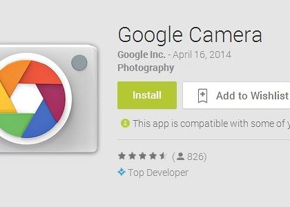 Google Imbunatateste Aplicatia De Camera Pentru Gadgeturile Android