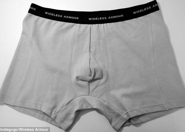 Wireless Armour Boxerii Care Tn Departe Radiatiile Telefonului Mobil Video
