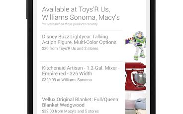 Surpriza Pentru Cei Care Folosesc Google Now Vor Primi Notificari De Fiecare Data Cand Un Produs Cautat