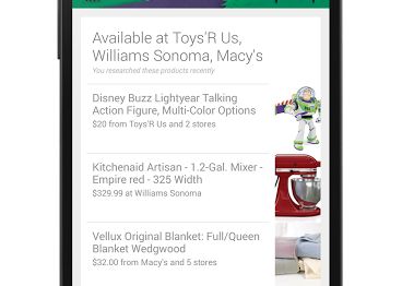 Surpriza Pentru Cei Care Folosesc Google Now Vor Primi Notificari De Fiecare Data Cand Un Produs Cautat