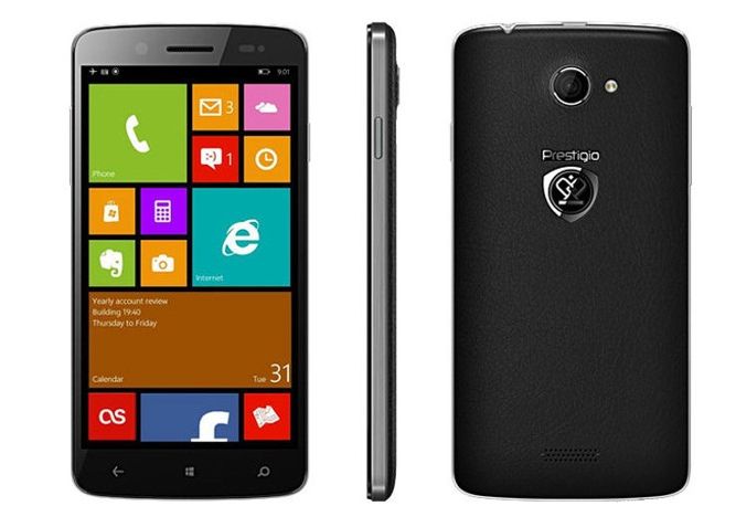 Primul Telefon Cu Windows De La Prestigio A Aparut Pe Net