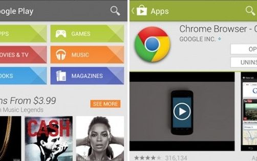Google Play Store Primeste O Noua Interfata Si Integrare Cu Paypal