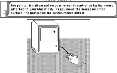 Cum invatau Apple oamenii sa foloseasca un mouse in 1984. Tutorial VIDEO