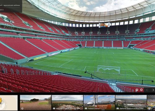 Viziteaza Cele 12 Stadioane Ale Cupei Mondiale Cu Ajutorul Google Maps