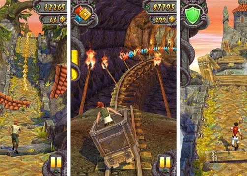 Temple Run a atins 1 miliard de downloaduri Temple Run A Atins 1 Miliard De Downloaduri