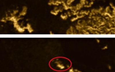 Obiect misterios descoperit pe unul dintre satelitii planetei Saturn