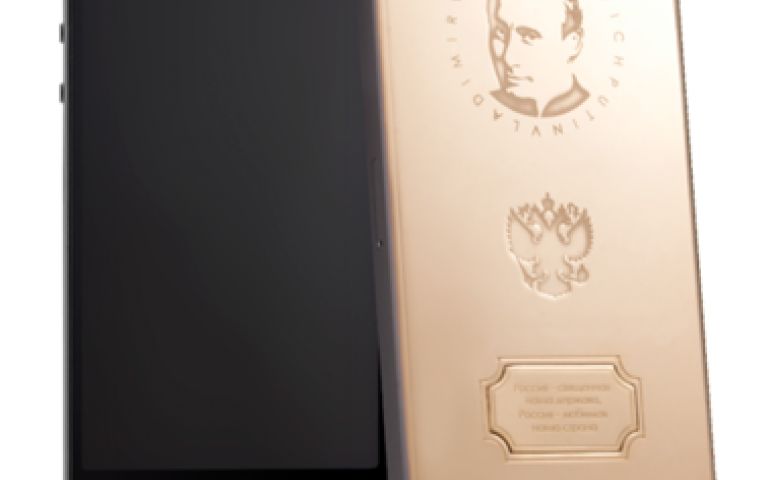Cum Arata Si Cat Costa Primul Iphone Din Aur Cu Chipul Lui Vladimir Putin Gravat Pe Spate Aparut Pe Piata