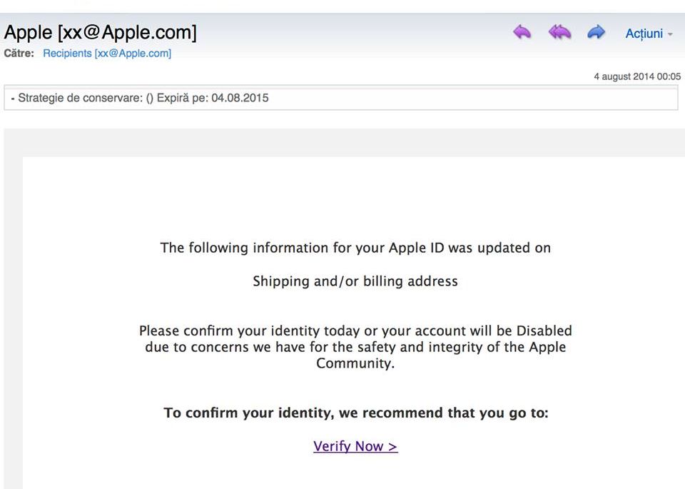 Alerta In Cazul Utilizatorilor De Iphone Ce Trebuie Sa Stii Despre Mailul Care Iti Cere Sa Ti Verifici