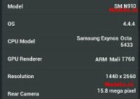 Samsung Galaxy Note 4. Specificatiile au ajuns pe Internet cu ajutorul unor benchmarkuri Samsung Galaxy Note 4 Specificatiile Au Ajuns Pe Internet Cu Ajutorul Unor Benchmarkuri