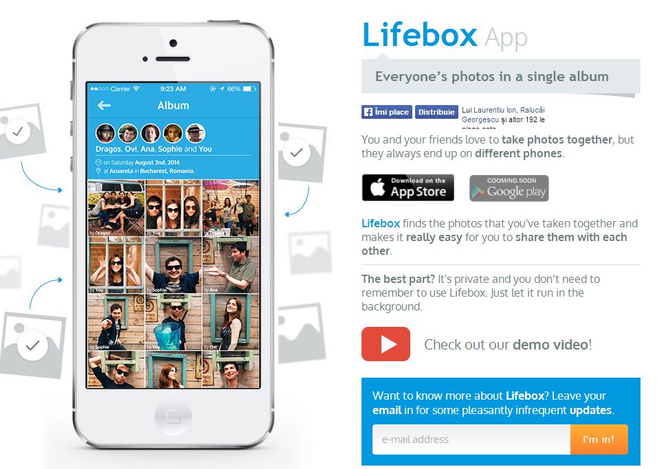 Ilikeit George Buhnici Prezinta Aplicatia De Share Uit Poze Inventata De Trei Romani