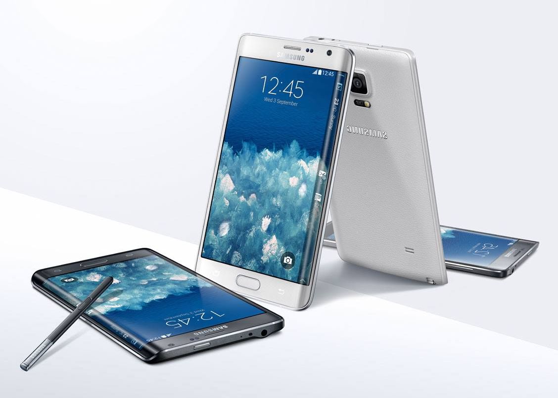 Telefonul Cu Ecran Prelungit Pe Laterale Samsung A Lansat Galaxy Note Edge