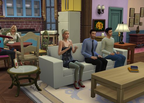 Un fan al serialului Prietenii tai / Friends a creat decorurile si personajele in jocul Sims 4 Un Fan Al Serialului Prietenii Tai Friends A Recreat Decorurile In Jocul Sims 4