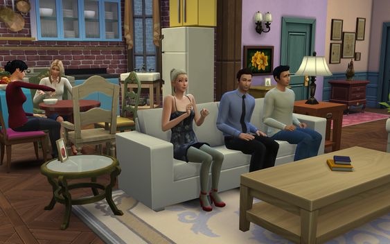 Un fan al serialului Prietenii tai / Friends a creat decorurile si personajele in jocul Sims 4 Un Fan Al Serialului Prietenii Tai Friends A Recreat Decorurile In Jocul Sims 4
