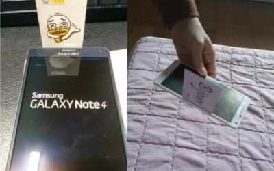 Primele Samsung Galaxy Note 4 livrate au un defect de fabricatie