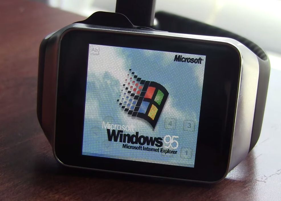 Un Pusti De 16 Ani A Instalat Windows 95 Pe Un Hellip Smartwatch Cum A Reusit