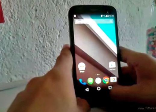 Android L Noua Versiune A Sistemului De Operare Vazuta Pe Un Moto G Video