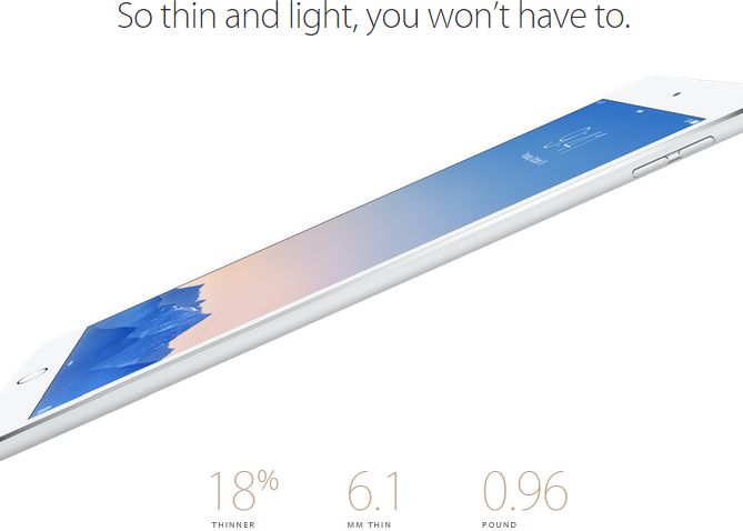 Apple anunta iPad Air 2, iPad mini 3. Prima e subtire si rapida, a doua e aproape identica cu iPad mini 2 Apple Anunta Ipad Air 2 Ipad Mini 3 Tabletele Sunt Mai Performante Si Mai Subtiri