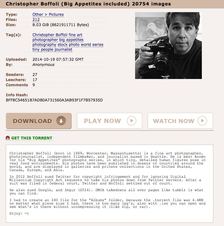 Ce a patit un barbat din cauza unui celebru site de torrente