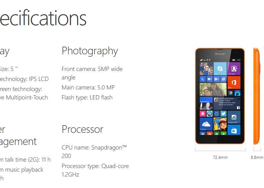 Moment istoric: primul Microsoft Lumia a fost lansat oficial. Cat costa si ce specificatii are Moment Istoric Primul Microsoft Lumia A Fost Lansat Oficial Cat Costa Si Ce Specificatii Are