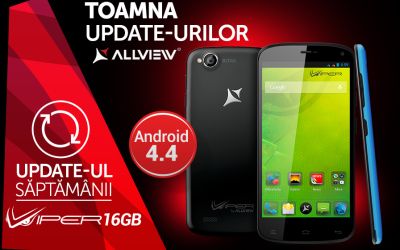 Allview ofera update de software pentru smartphone-ul V1 Viper 16 GB