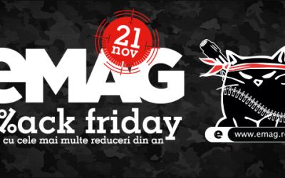 (P) Reduceri imense de Black Friday la eMAG. Consola PS4 la un pret incredibil, monitor LED la doar 199 lei