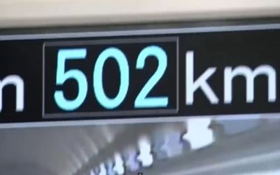 Trenul care leviteaza a fost testat cu 100 de persoane! A ajuns la o viteza incredibila de 502km/h! Cum au reactionat oamenii