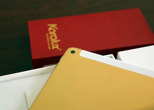 Primele imagini cu Apple iPad Air 2 din aur de 24K. Cat costa tableta Primele Imagini Cu Apple Ipad Air 2 Din Aur De 24k Cat Costa Tableta